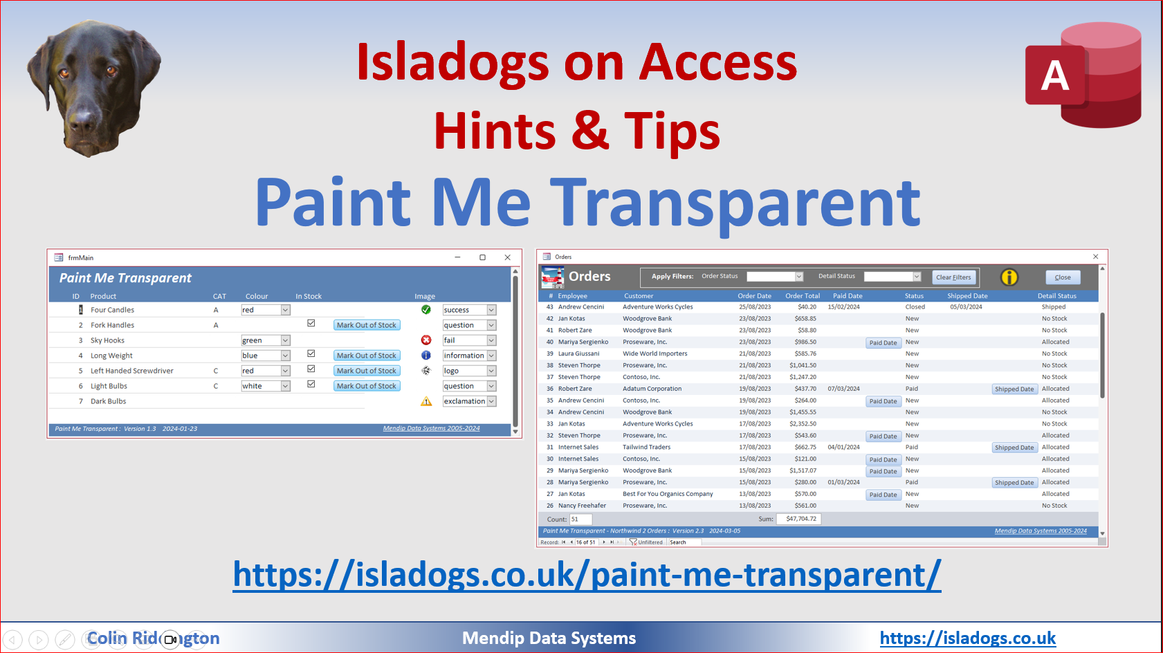 Paint Me Transparent