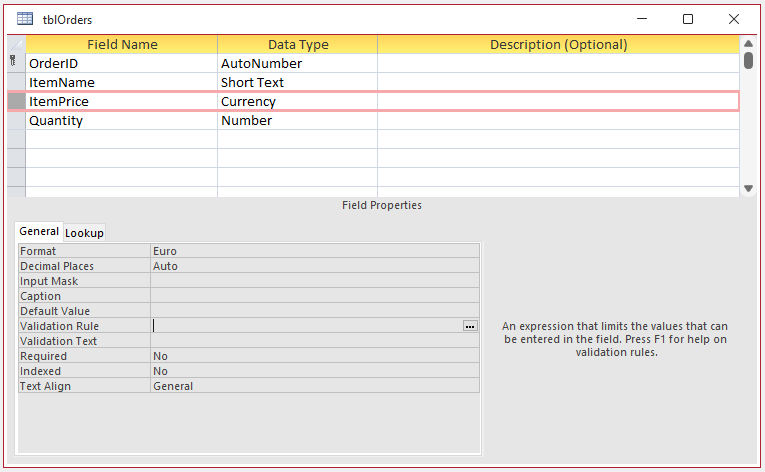 DataTypeField