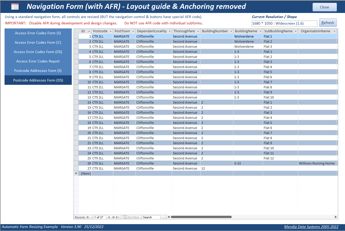 NavFormDatasheet