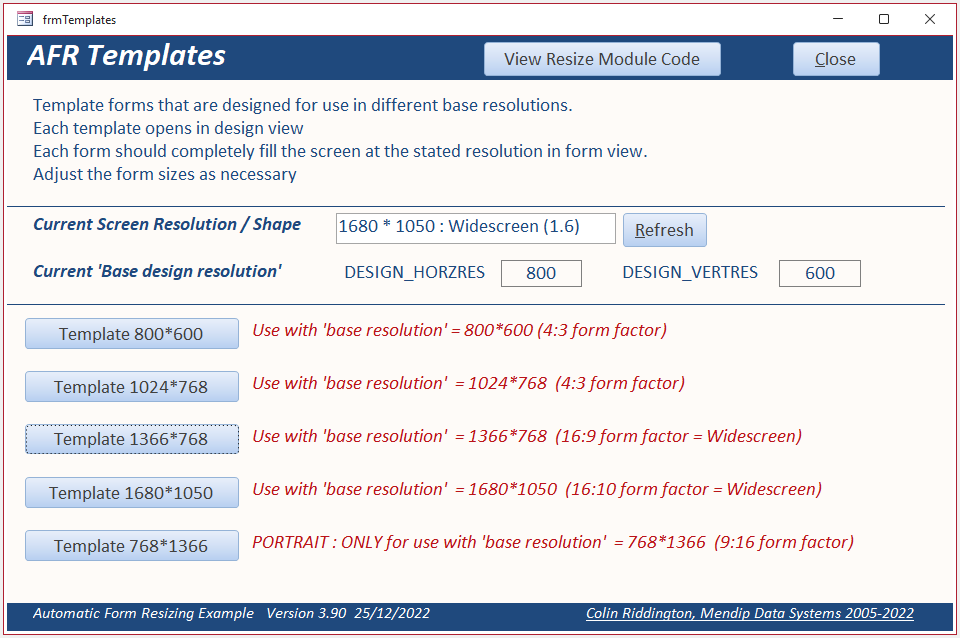 TemplateForm