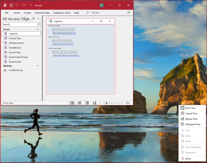 Context Menu Position Error
