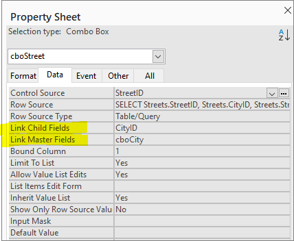 Property Sheet - version 2