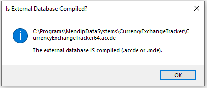 Is Ext Database Compiled