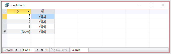 Attachment Query 2