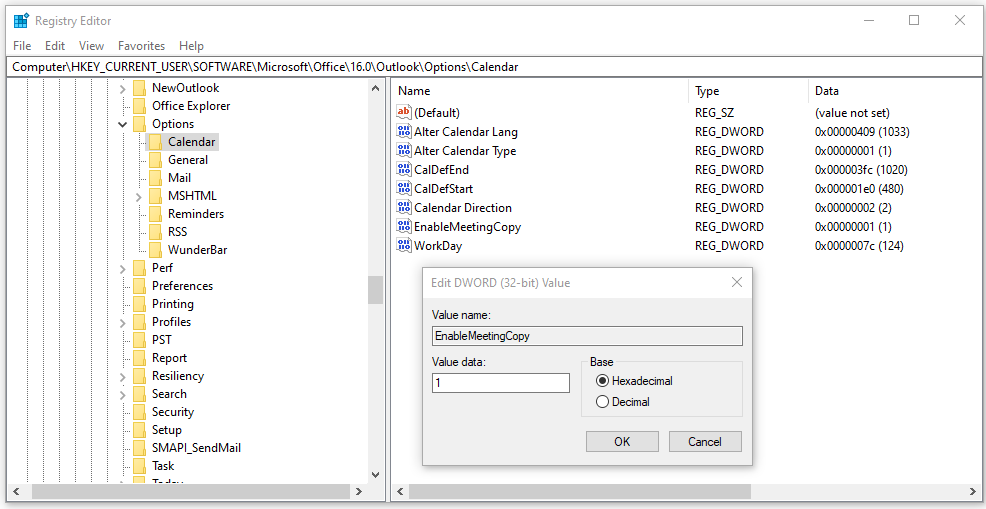 Registry Fix