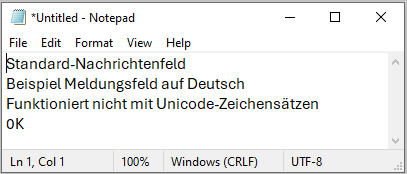 Extracted German Text (PowerToys)