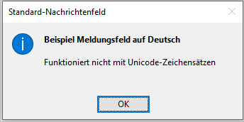 FormattedMsgBox - German text