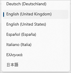 PreferredLanguage