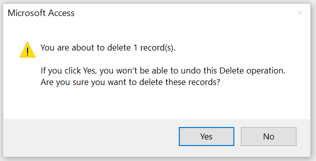 Old style message with font size = 150%