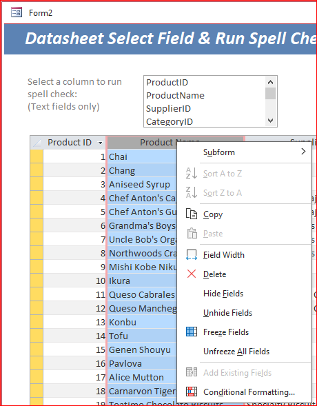 FormDatasheetSubColumnMenu