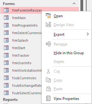 DisableDesignViewACCDE