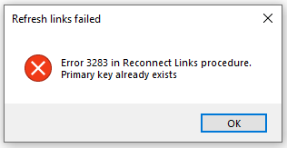 Error 3283