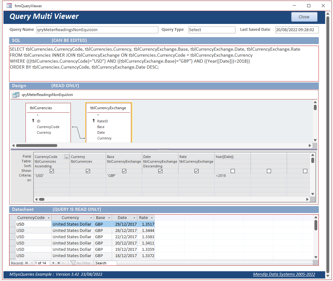 FormQueryViewer