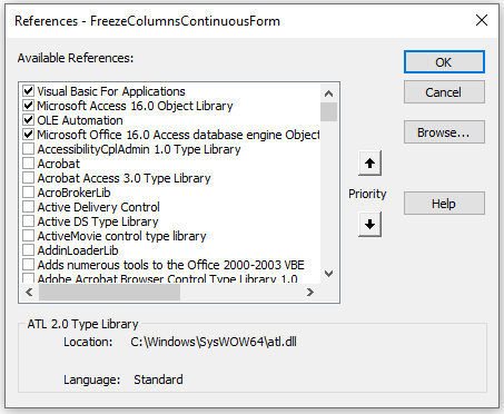 References - Late Binding