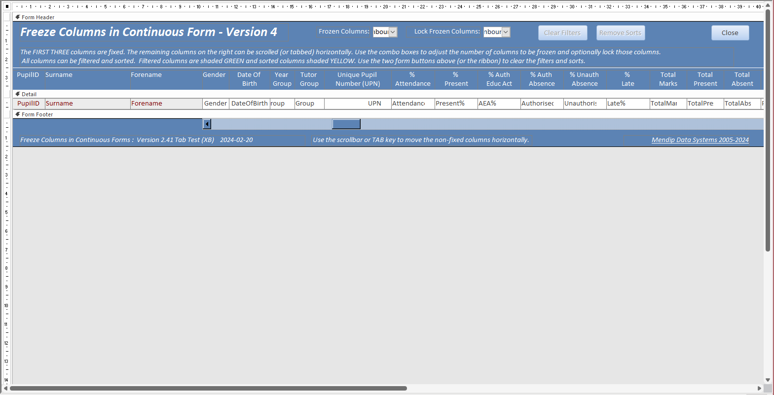 Design View