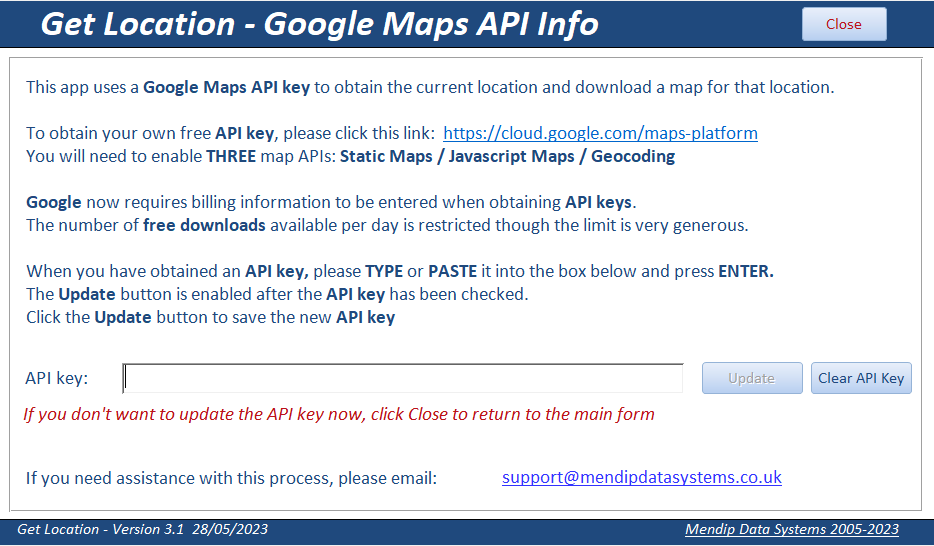 APIInfo