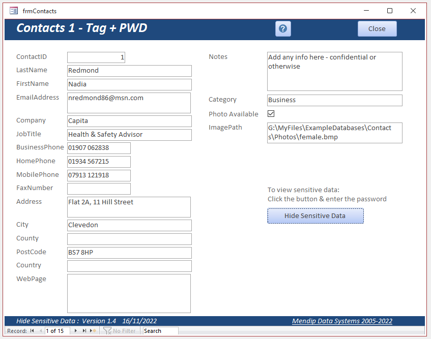 Form1PWDEntered