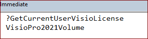 Visio License From Code