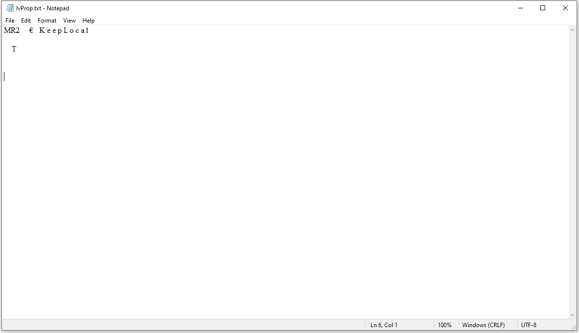 AccessLayout LvProp