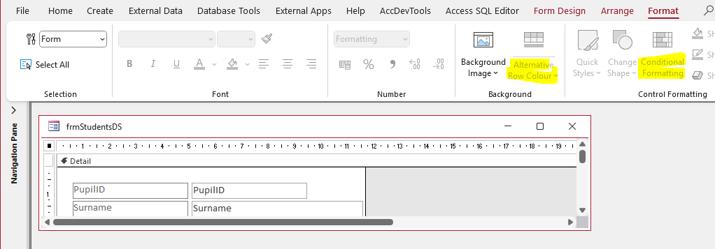 FormatRibbon