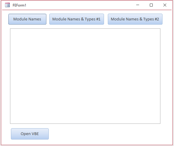 Form in TestDb