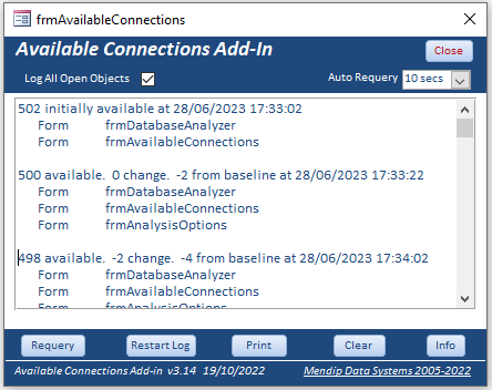AvailableConnectionsForm