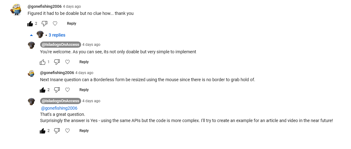 YouTubeComment