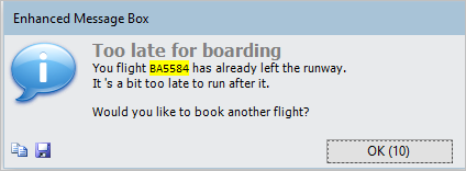 Enhanced Message Box