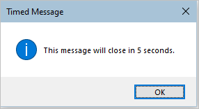 WShell Popup Msg