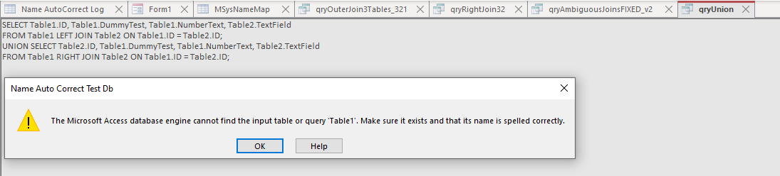 NACUnionQueryError