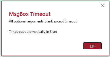 Default With Timeout