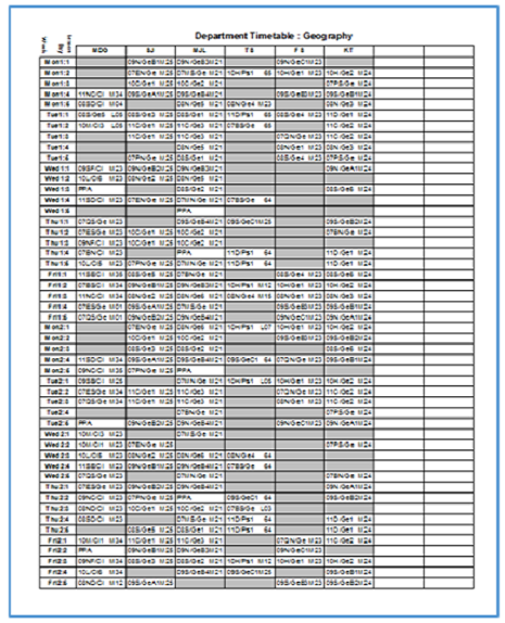 DeptTimetablesStaff