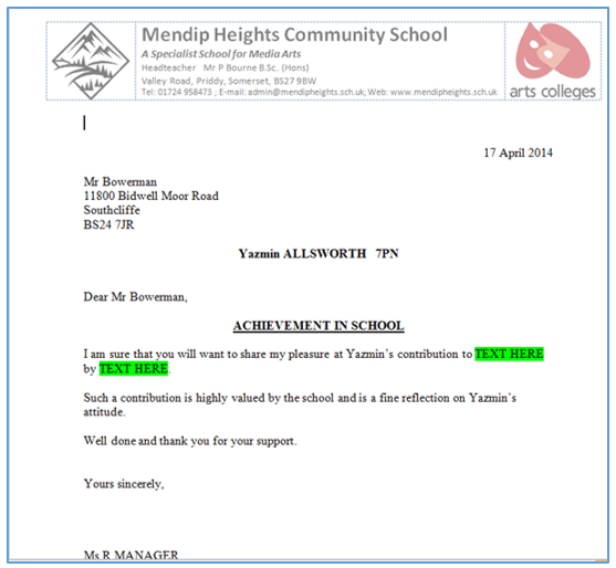 ParentLetter