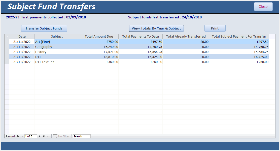 FundTransfer