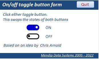 On/Off Toggle