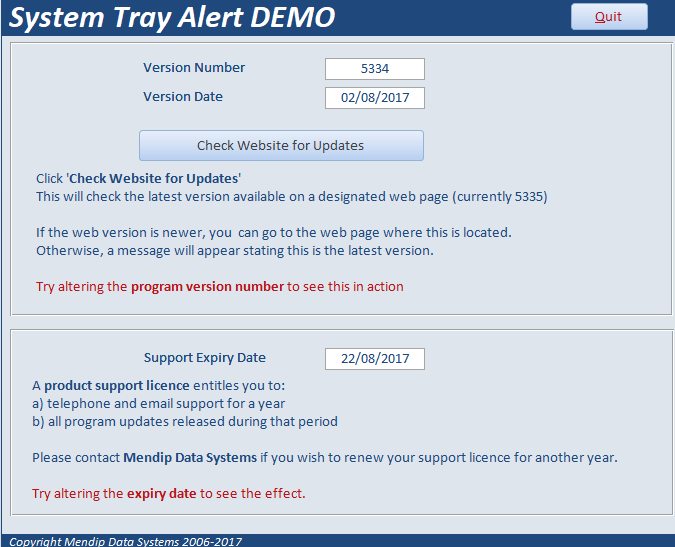 SystemTrayAlertMainForm