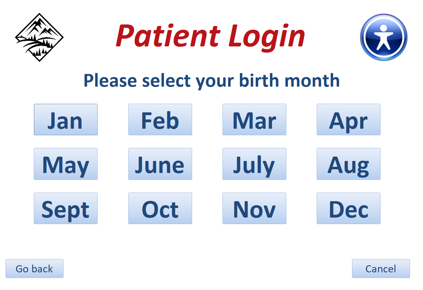 PatientLoginMonth