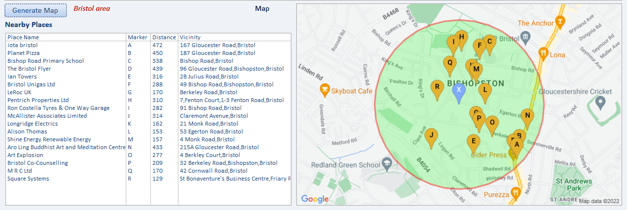 MapCircle