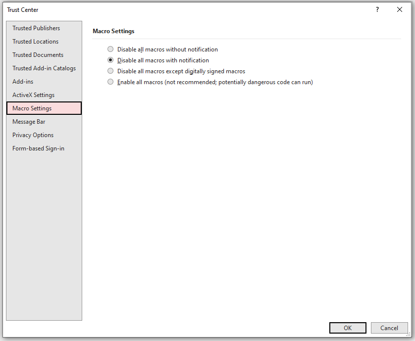 MacroSettings