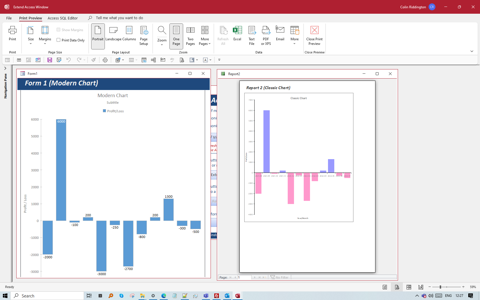 Form & Report (Preview)