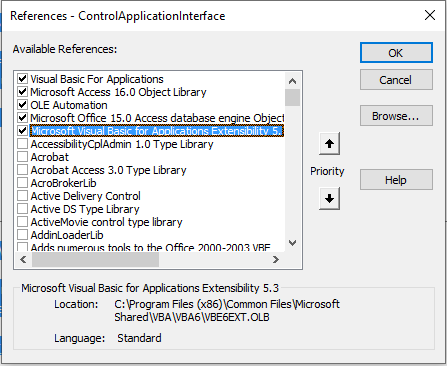 VBExt Reference
