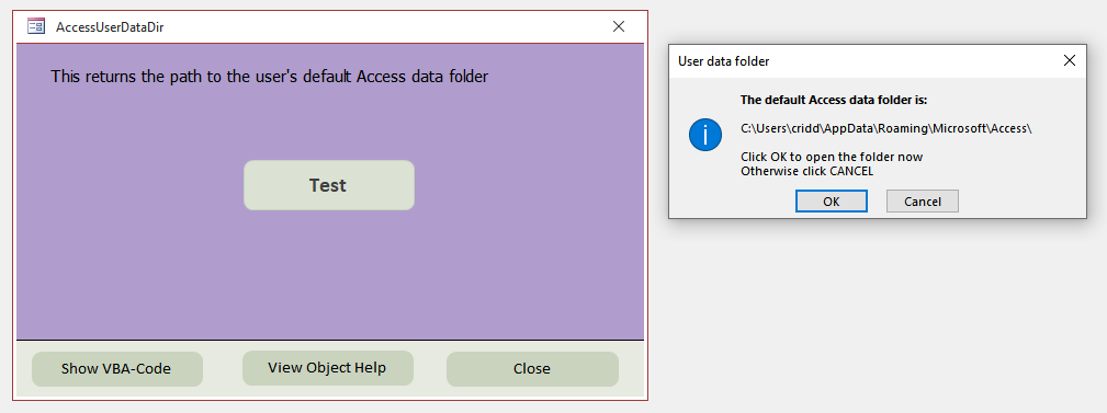UserDataDir